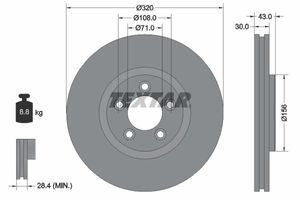 Remschijf 92158703