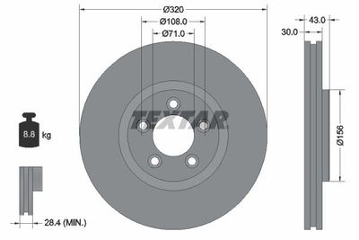 Remschijf 92158703