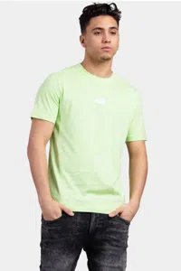 EA7 Emporio Armani Box Logo T-Shirt Heren Groen - Maat S - Kleur: Groen | Soccerfanshop