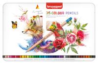 Kleurpotlood bruynzeel expression blik 36 kleuren | 4 stuks