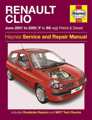 Haynes Werkplaatshandboek Renault Clio benzine & diesel (Jun 2001-2005) 4168