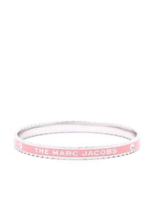 Marc Jacobs bracelet jonc The Medallion festonné - Rose