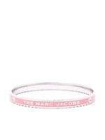 Marc Jacobs bracelet jonc The Medallion festonné - Rose