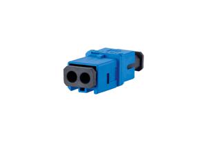 Metz Connect 1402K00820MI Connector voor glasvezelkabels Blauw 1 stuk(s)