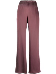 Antonelli pantalon en soie Rapolano à coupe ample - Violet