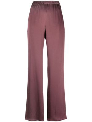 Antonelli pantalon en soie Rapolano à coupe ample - Violet