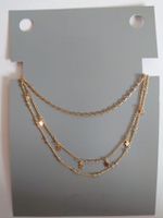 Jewels 3 Ketting met goudkleurig laagje (1 st)