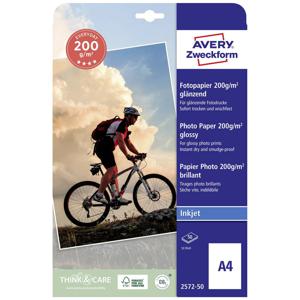 Avery-Zweckform Superior Photo Paper Inkjet BIG PACK 2572-50 Fotopapier DIN A4 200 g/m² 50 vellen Hoogglans