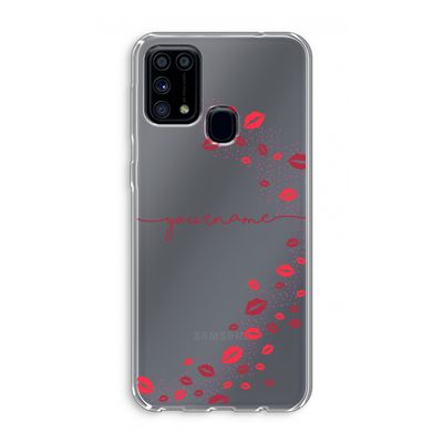 Kusjes: Samsung Galaxy M31 Transparant Hoesje