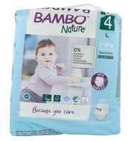 Bambo Nature Luierbroekjes Maat 4 L - thumbnail