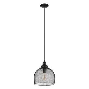 EGLO Straiton Hanglamp - E27 - Ø 28 cm - Zwart