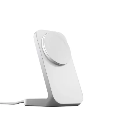 Nomad Stand One MagSafe oplader gen 2 - Silver