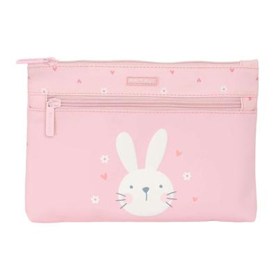 Schoolpennenzak Safta Bunny Roze 23 x 16 x 3 cm Konijn