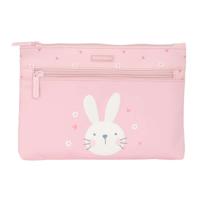Schoolpennenzak Safta Bunny Roze 23 x 16 x 3 cm Konijn