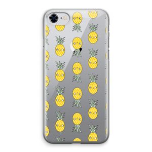 Ananas: iPhone 8 Transparant Hoesje