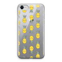 Ananas: iPhone 8 Transparant Hoesje