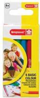Bruynzeel - set van 6 mini kleurpotloden Bruynzeel - set van 6 mini kleurpotloden