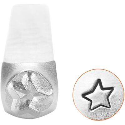 ImpressArt Embossing stempel, ster, l: 65 mm, afm 3 mm, 1 stuk