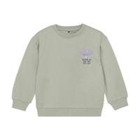 Daily7 winter sweater meisjes - groen - backprint
