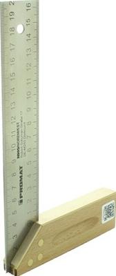 Promat /tecwerk timmermanswinkelhaak | beenlengte 300 mm | met verstek - 4000858474