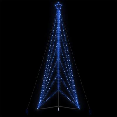 VidaXL Led-kerstboom 861 leds 478 cm blauw