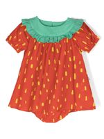 Stella McCartney Kids lot de deux bavoirs à imprimé graphique - Rouge