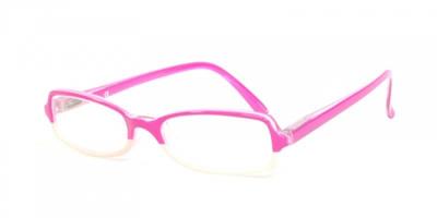 HIP Leesbril Duo donker/licht roze