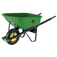 Truper John Deere® Professionele kruiwagen met zware metalen bak 100L - TM6-SF-G-JD Truper John Deere® Professionele kruiwagen met zware metalen bak 100L - TM6-SF-G-JD