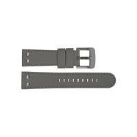 Horlogeband TW Steel TWB420 Leder Grijs 22mm - thumbnail