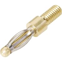 Schnepp EFK 2400 Pluimstekker Stekker, inbouw verticaal Stift-Ø: 2.4 mm Zilver 1 stuk(s)