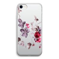Mooie bloemen: iPhone SE 2020 Transparant Hoesje