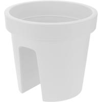 Basic Ronde balkonbak 28 cm wit