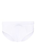 DSQUARED2 Icon-print stretch-cotton briefs - Blanc