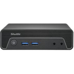 Shuttle Nano PC NE10N, Intel N 100, 1x HDMI, 1x DP, 6x USB, 1x LAN, ventilatorloos, 24/7 permanent g