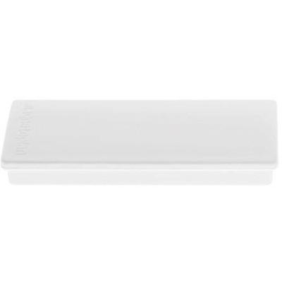 magnetoplan Magneet Magnet Block II (b x h) 55 mm x 22 mm Rechthoekig Wit 10 stuk(s) 1665100