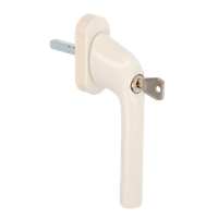 AMI veiligheidsbeslag raamgreep 822 7x32 wit9010 ovaal - 425658