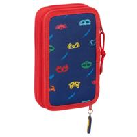 Schoolpennenzak PJ Masks Ready Marineblauw 12.5 x 19.5 x 4 cm 28 Onderdelen