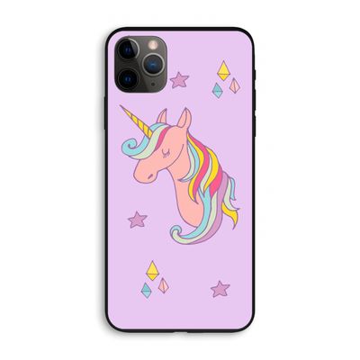 Roze eenhoorn: iPhone 11 Pro Max Biologisch afbreekbaar hoesje