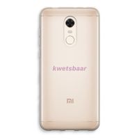 kwetsbaar: Xiaomi Redmi 5 Transparant Hoesje