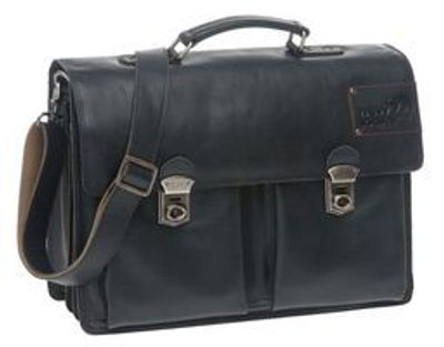 New Tas looxs schoudertas sorento blue (leer) | 25l