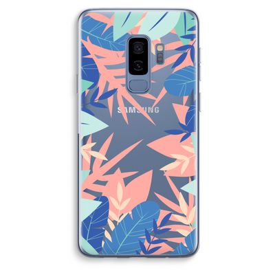 Tropisch: Samsung Galaxy S9 Plus Transparant Hoesje