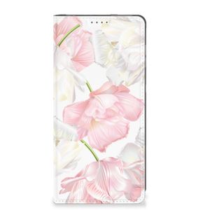 Motorola Moto G14 Smart Cover Lovely Flowers