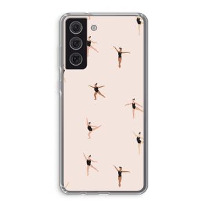 Dancing #1: Samsung Galaxy S21 FE Transparant Hoesje