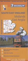 Michelin Wegenkaart 504 Engeland Zuidoost Midlands, East Anglia (Paperback)