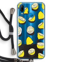 When Life Gives You Lemons...: Huawei P20 Lite Transparant Hoesje met koord