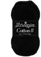 Scheepjes Cotton 8 515 Black