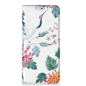 Motorola Moto G31 | G41 Hoesje maken Bird Flowers