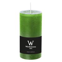 Cilinderkaars/stompkaars - rustieke kaars - lichtgroen - 6 x 12 cm - 42 branduren Cilinderkaars/stompkaars - rustieke kaars - lichtgroen - 6 x 12 cm - 42 branduren