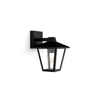 Wandlamp Philips Zwart Aluminium E27