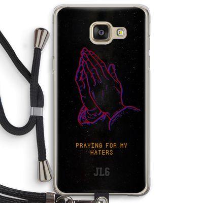 Praying For My Haters: Samsung Galaxy A5 (2016) Transparant Hoesje met koord